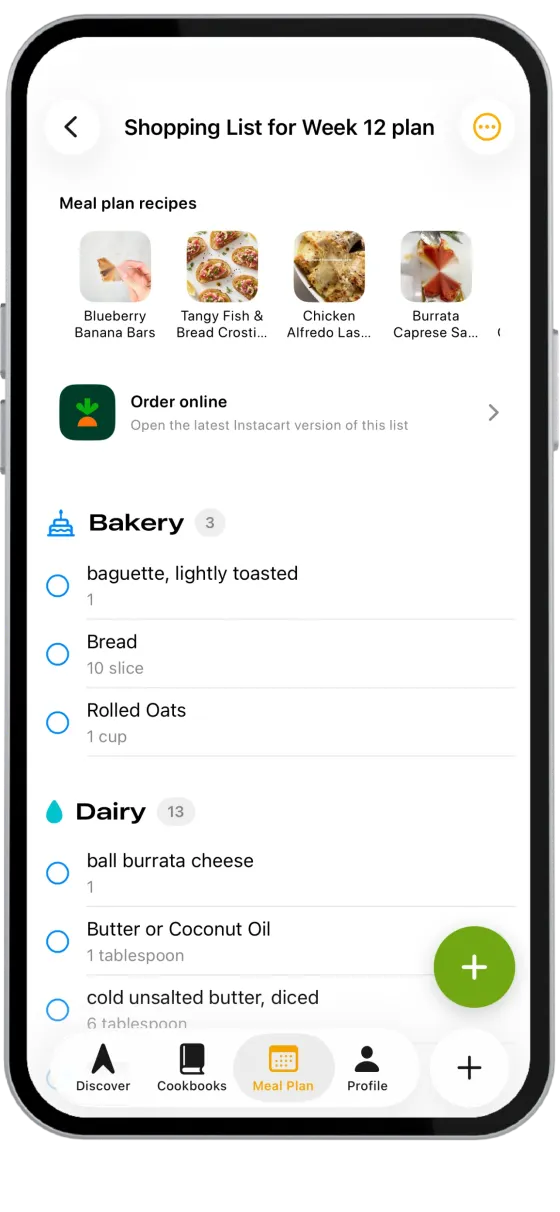 Shopping List